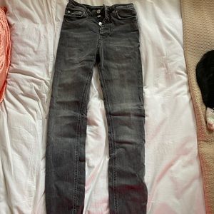 Zara Grey Jeans - size 4